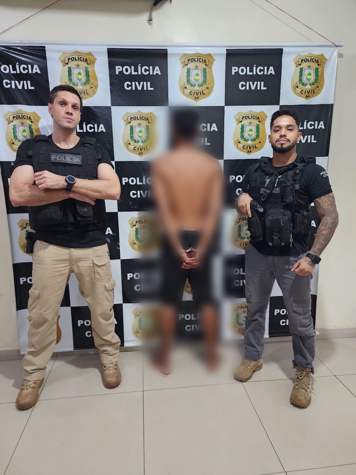 EM MACAPÁ, POLÍCIA CIVIL PRENDE INDIVÍDUO EM FLAGRANTE POR DESCUMPRIMENTO DE MEDIDAS PROTETIVAS DE URGÊNCIA, VIOLAÇÃO DE DOMICÍLIO E AMEAÇA